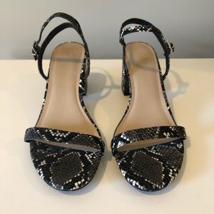 ASOS Snakeskin Sandals